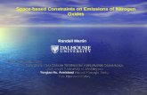 Randall Martin Space-based Constraints on Emissions of Nitrogen Oxides With contributions from: Chris Sioris, Kelly Chance (Smithsonian Astrophysical Observatory)