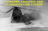 Shappell and Wiegmann, 1997 A FAILURE ANALYSIS AND CLASSIFICATION SYSTEM.