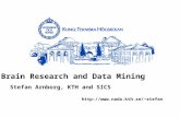 Stefan Arnborg, KTH and SICS stefan Brain Research and Data Mining.