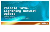 Vaisala Total Lightning Network Update / Nikki Hembury / Southern Thunder Conference 2011.