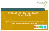 Statistics New Zealand’s Case Study ”Creating a New Business Model for a National Statistical Office if the 21 st Century” Craig Mitchell, Gary Dunnet,