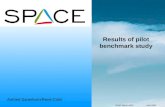 Results of pilot benchmark study Anfried Sauerborn/René Colin EAQG Metrics WGtApril 2008.