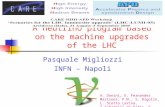 A neutrino program based on the machine upgrades of the LHC Pasquale Migliozzi INFN – Napoli A. Donini, E. Fernandez Martinez, P.M., S. Rigolin, L. Scotto.