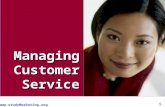 1  Managing Customer Service.