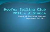 Board of Captains Meeting September 21, 2011. Total membership – 1/1/2008 – 9/20/2011 Membership for 2011 about on par with 2010 (peak membership):