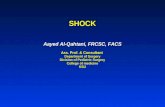 SHOCK Aayed Al-Qahtani, FRCSC, FACS Ass. Prof. & Consultant Department of Surgery Division of Pediatric Surgery College of medicine KSU.