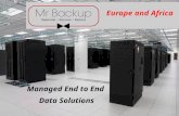 Managed End to End Data Solutions Europe and Africa.