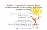 Teacher Education Division Conference Charlotte, NC George M. Batsche Professor and Co-Director Institute for School Reform Florida Statewide Problem-Solving/RtI.