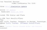Detector Parallel Session Video Conference Fri 13/6 8:30 Grichine EMCal Simulation UpdateEMCal Simulation Update 09:00 Bonesini TOF UpdateTOF Update Radicioni.