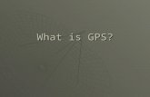 What is GPS?. GPS  Global Positioning System  Network of 24 satellites (with spares)  Developed by Department of Defense  Operational 24 hours/day.