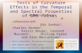 Tests of Curvature Effects in the Temporal and Spectral Properties of GRB Pulses Ashwin Shenoy 1 In collaboration with Eda Sonbas 2, Charles Dermer 3,