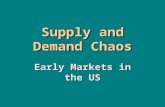 Supply and Demand Chaos Early Markets in the US. Exchanges Chicago Board of TradeChicago Board of Trade Chicago Mercantile ExchangeChicago Mercantile.
