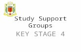 Study Support Groups KEY STAGE 4. Homework Club Tuesday, Wednesday and Thursday 3.15 pm to 5.15 pm in the McAuley Centre.