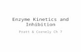 Enzyme Kinetics and Inhibition Pratt & Cornely Ch 7.
