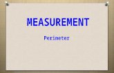 MEASUREMENT Perimeter. Perimeter Is the path that surrounds a two-dimensional shape. The word perimeter comes from the Greek peri (around) and meter (measure).