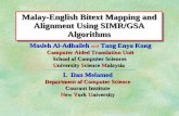 Malay-English Bitext Mapping and Alignment Using SIMR/GSA Algorithms Mosleh Al-Adhaileh Tang Enya Kong Mosleh Al-Adhaileh and Tang Enya Kong Computer Aided.