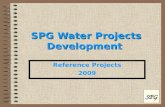 SPG SPG Water Projects Development Reference Projects 2009.