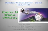 Chapter 20 Organic Chemistry Roy Kennedy Massachusetts Bay Community College Wellesley Hills, MA Chemistry: A Molecular Approach, 2nd Ed. Nivaldo Tro Copyright.