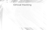 Ethical Hacking. Course Overview Email: scott@scottstreit.comscott@scottstreit.com Course Content .