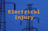 Electrical Injury. In the U.S. 52,000 admissions/yr 3-8 % of all burn unit admissions May-Sept lightning related. Decrease in incidence due to GFCIs.