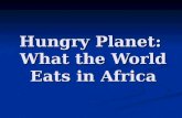 Hungry Planet: What the World Eats in Africa. EGYPT: The Ahmed family of Cairo Food expenditure for one week: 387.85 Egyptian Pounds or $68.53 Family.