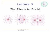 General Physics II, Lec 3, By/ T.A. Eleyan 1 Lecture 3 The Electric Field.