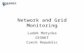 Network and Grid Monitoring Ludek Matyska CESNET Czech Republic.