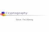 Cryptography Dave Feinberg. Email Suppose I send an email from fberg@cs.cmu.edu to tomcortina@gmail.com Who has access to that email? What if I want the.