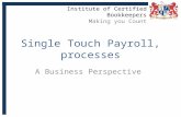 Single Touch Payroll, processes A Business Perspective Institute of Certified Bookkeepers Making you Count.
