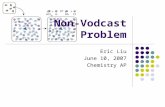 Non-Vodcast Problem Eric Liu June 10, 2007 Chemistry AP.