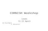 CORNISH Workshop Leeds 11-13 April Ed Churchwell U. Wisconsin.