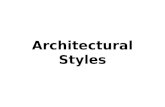 Architectural Styles. Art Deco (1925-1940) Identifying Features: –Smooth wall surface, often stucco –Smooth-faced stone and metal –Polychrome, often with.