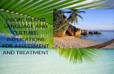 PACIFC ISLAND LANGUAGE AND CULTURE: IMPLICATIONS FOR ASSESSMENT AND TREATMENT.