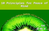 10 Principles for Peace of Mind. Do Not Interfere In Others’ Business Unless Asked.