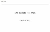 3 rd Party Registration & Account Management SMT Update To AMWG April 28, 2014.