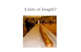 Units of length?. Mile, furlong, fathom, yard, feet, inches, Angstroms, nautical miles, cubits.