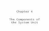 Chapter 4 The Components of the System Unit. The System Unit It is a case that contains electronic components of the computer used to process data Sometimes.