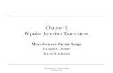 Microelectronic Circuit Design McGraw-Hill Chapter 5 Bipolar Junction Transistors Microelectronic Circuit Design Richard C. Jaeger Travis N. Blalock.