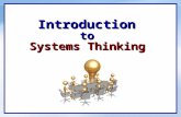 Introduction to Systems Thinking. Zaipul Anwar Bin Zainudin Lecturer in Institute of Product Design & Manufacturing, (IPROM) Universiti Kuala Lumpur Tel: