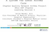 A System for Great Asthma Care Chapter Quality Network Asthma Project Ohio AAP Chapter Learning Session 1 Keith Mandel, M.D. Vice President of Medical.