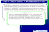 Non-Renewal Performance Overview – A reduction form is used for non-renewal performance for Certified and Administrative positions. Please remember to.
