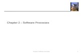 Chapter 2 – Software Processes 1Chapter 2 Software Processes.