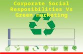 1 1.Understand what is Corporate social responsibilities 2.knowing the relationship between the csr and marketing 3.Understand what is Green Marketing.