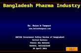 Hale & Tempest Bangladesh Pharma Industry Dr. Brian W Tempest  UNCTAD Investment Policy Review of Bangladesh United Nations Palais.