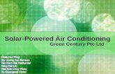 Solar-Powered Air Conditioning Green Century Pte Ltd.