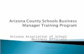 Arizona Association of School Business Officials Presented by Jeff Gadd.