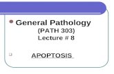 General Pathology (PATH 303) Lecture # 8  APOPTOSIS.