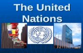 The United Nations. Why do we have the UN? After World War I, the League of Nations was created to prevent another world war. After World War I, the League.