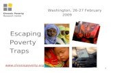 1 Washington, 26-27 February 2009 Escaping Poverty Traps .