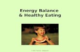© 2007 Thomson - Wadsworth Energy Balance & Healthy Eating.